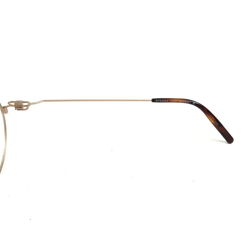 Sperry Eyeglasses Frames ZYLOWARE 056 TOP-SIDER Matte Gold Wire Rim 49-20-145